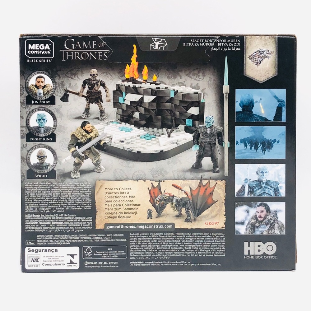 Game of Thrones Mega Construx Battle at Wall - Picture 5 of 7